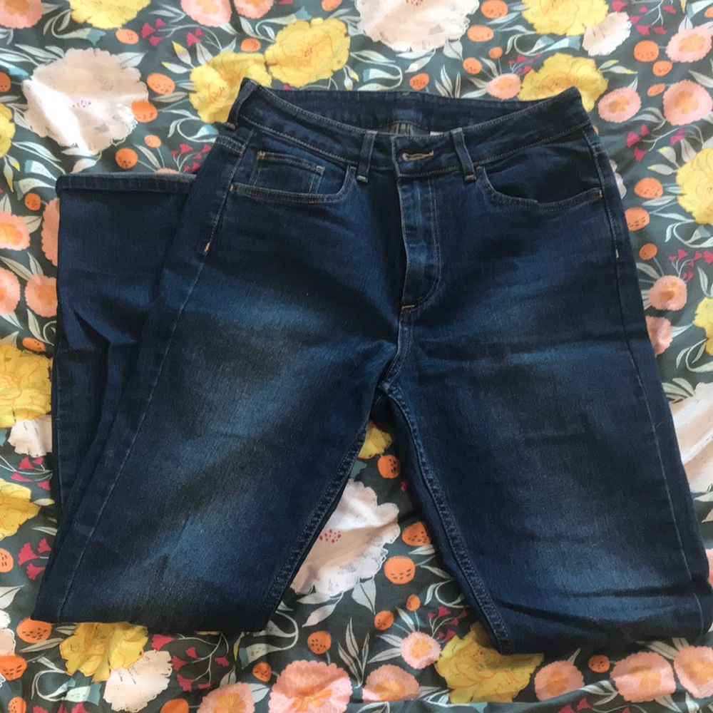 High-Waisted Skinny Jeans